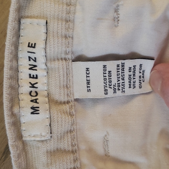 Abercrombie Corduroy "MacKenzie" Stretch Shorts Girl's size 10 - Picture 6 of 6
